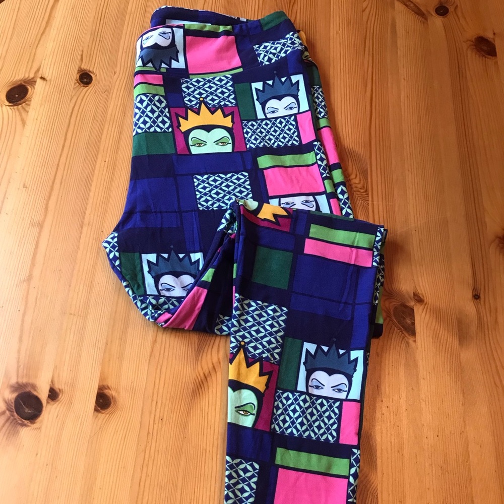 Lularoe TC Disney Villains Leggings Evil Queen